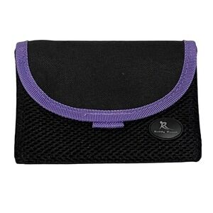 Running Buddy‎ Buddy Pouch Magnetic Beltless Running Pouch Black Purple Mesh